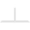 Ekena Millwork Portland Architectural Grade PVC Gable Bracket, 72"W x 36"H x 4"D x 4"F, 12/12 Pitch GBP072X36X0404POR00 - alternate 3